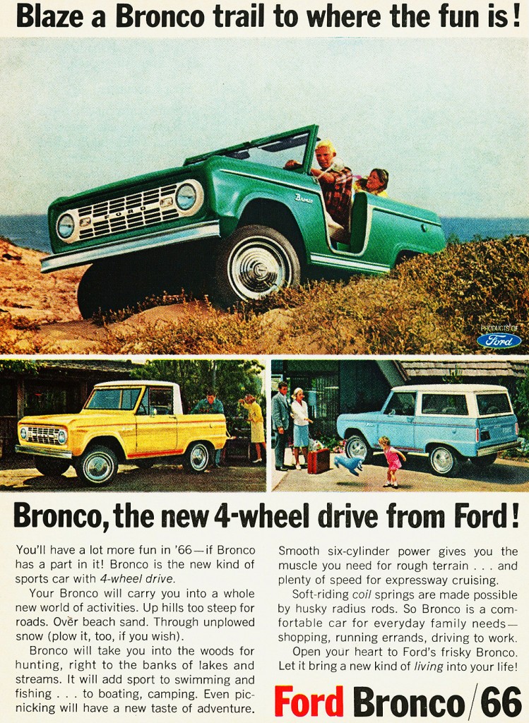 1966 Ford Bronco Ad