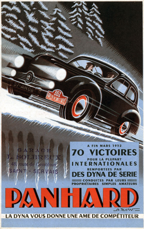 1952 Panhard Dyna X Poster