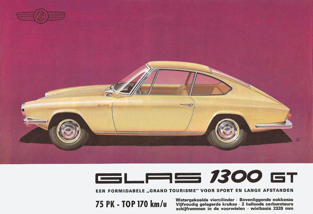 1964 Glas 1300 GT Brochure