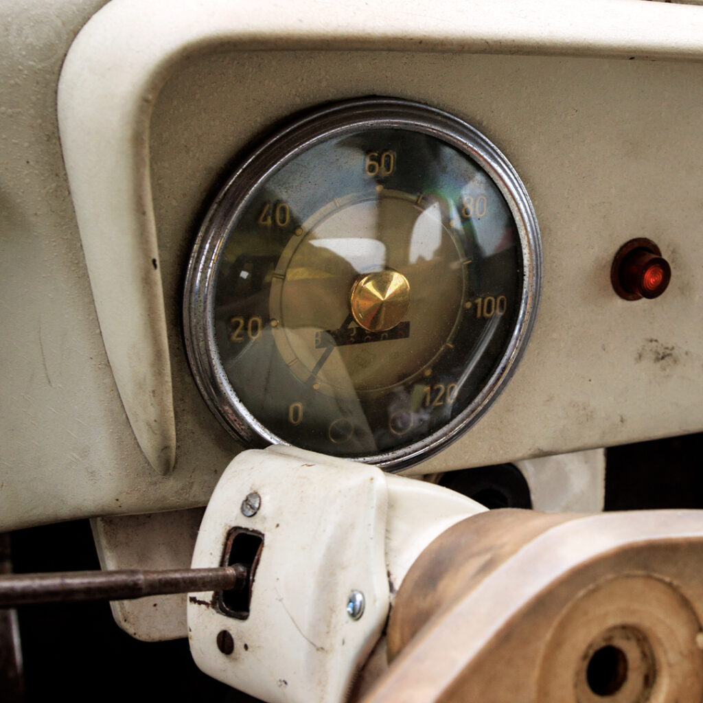 1963 Trabant 600 speedometer