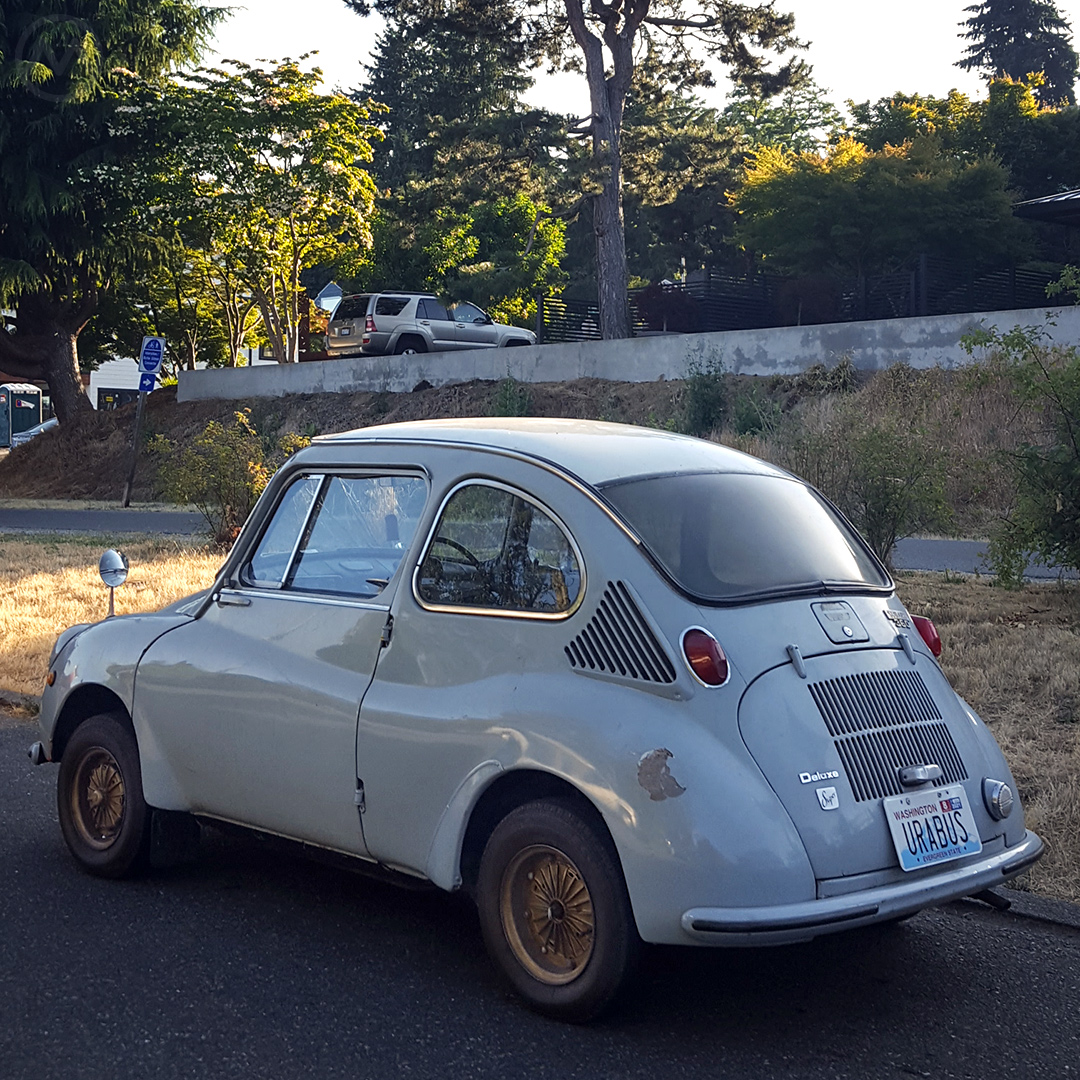 1965 Subaru 360 rear