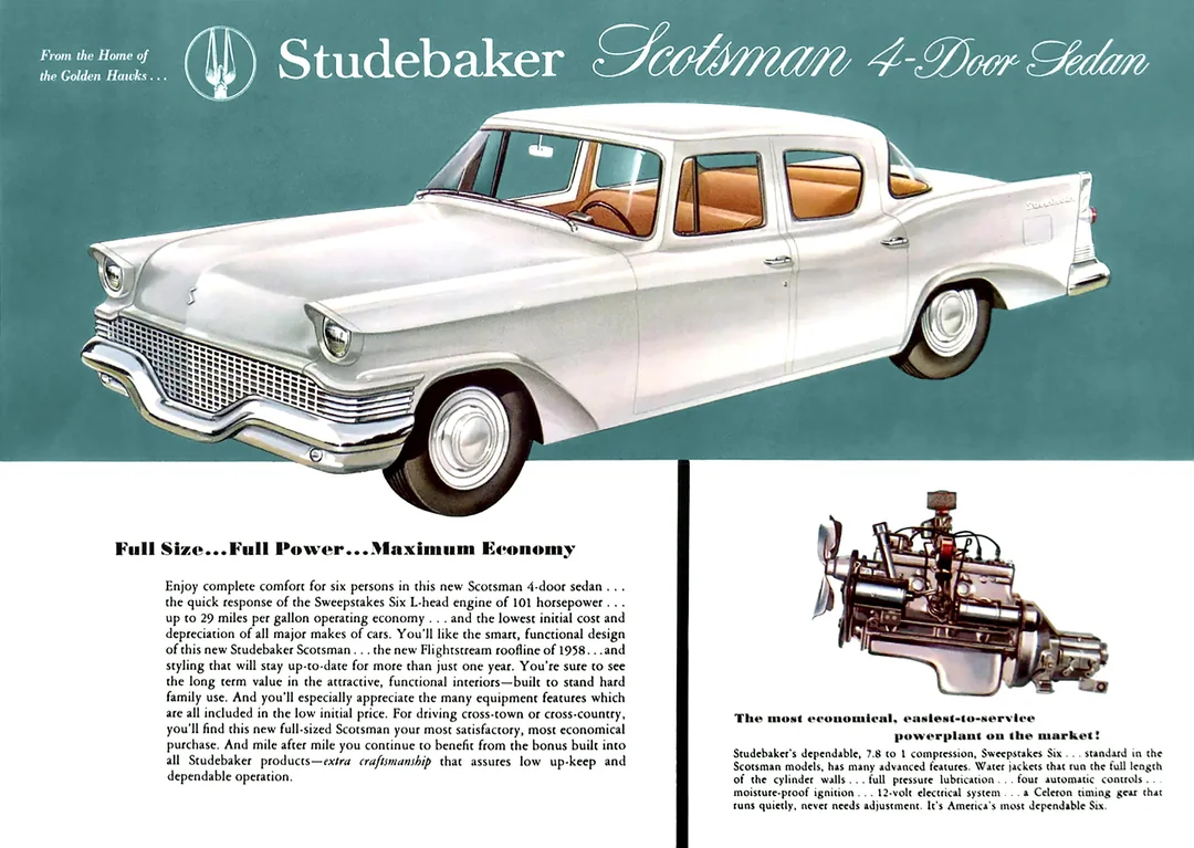 1958 Studebaker Scotsman Brochure