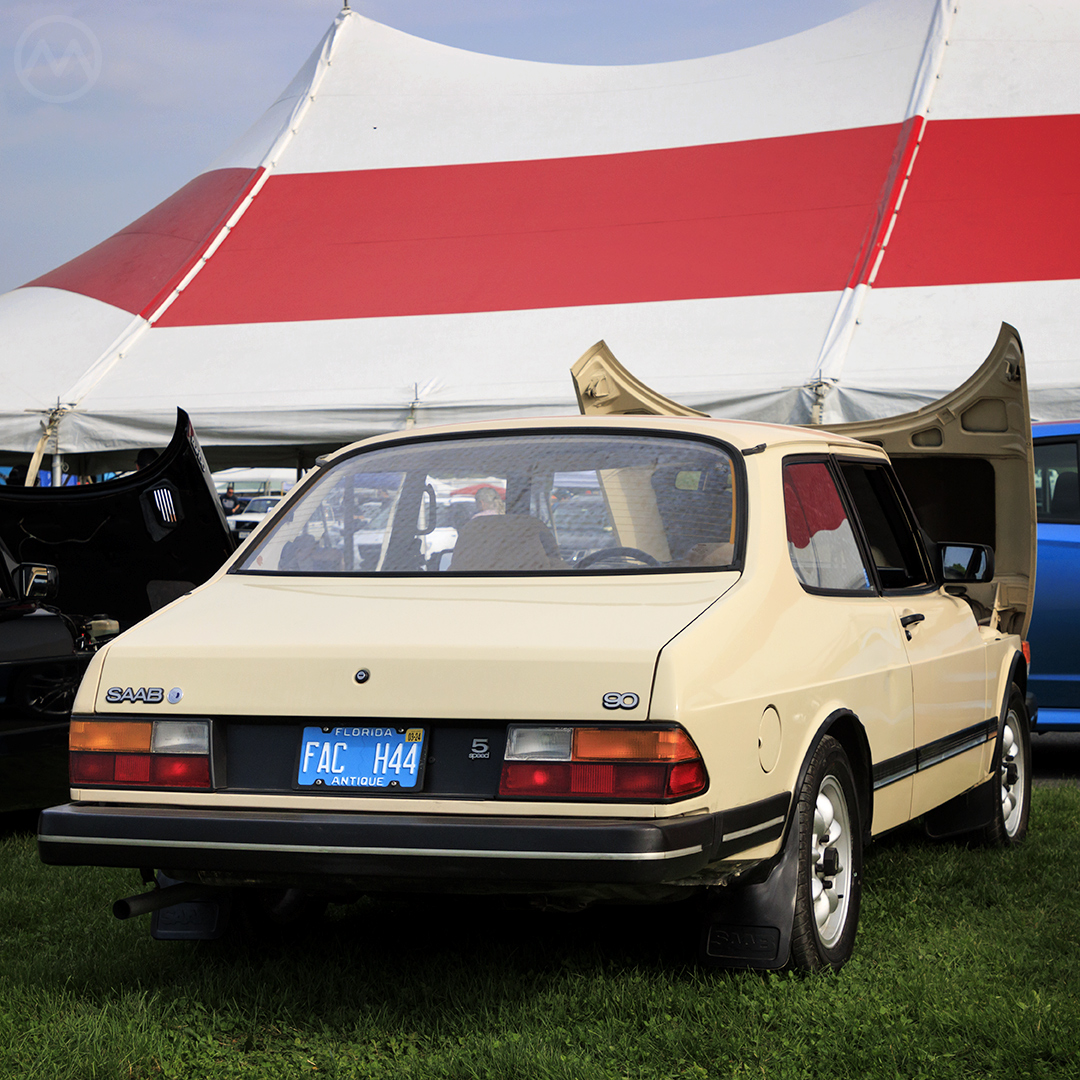 1985 Saab 90 rear