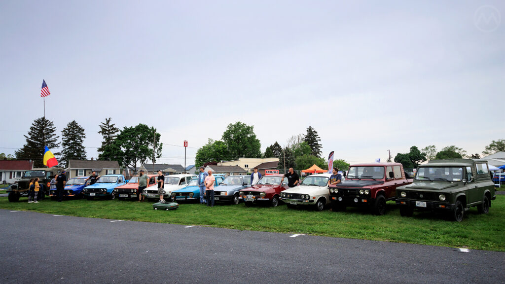 Romanian car and truck panorama