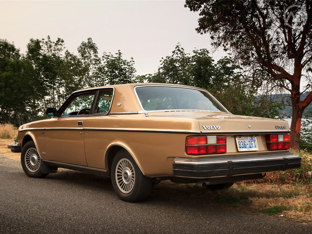1981 Volvo Coupe Rear
