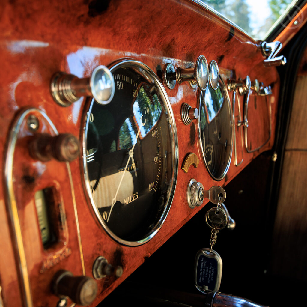 1935 Chrysler Airflow Dashboard