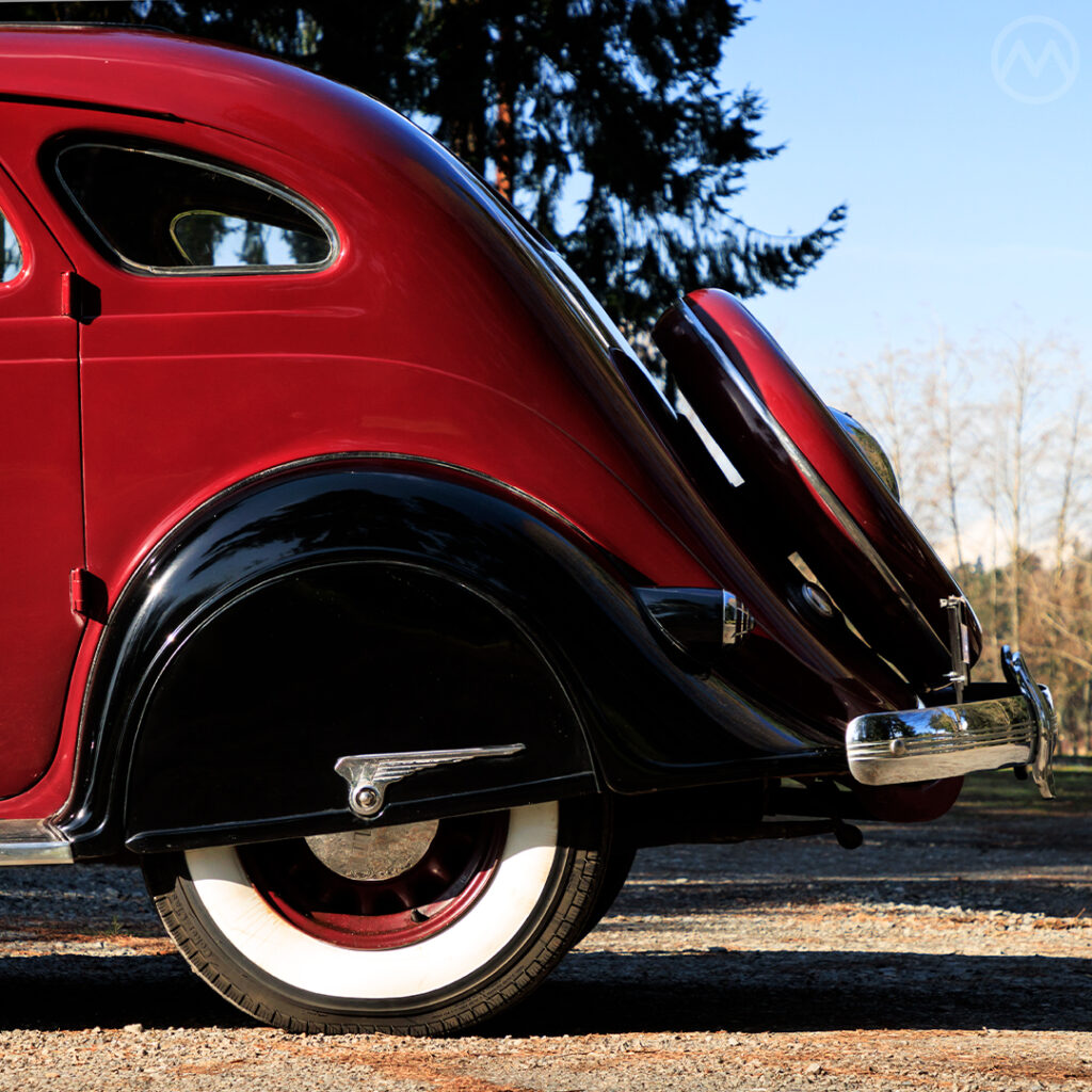 1935 Chrysler Airflow tail