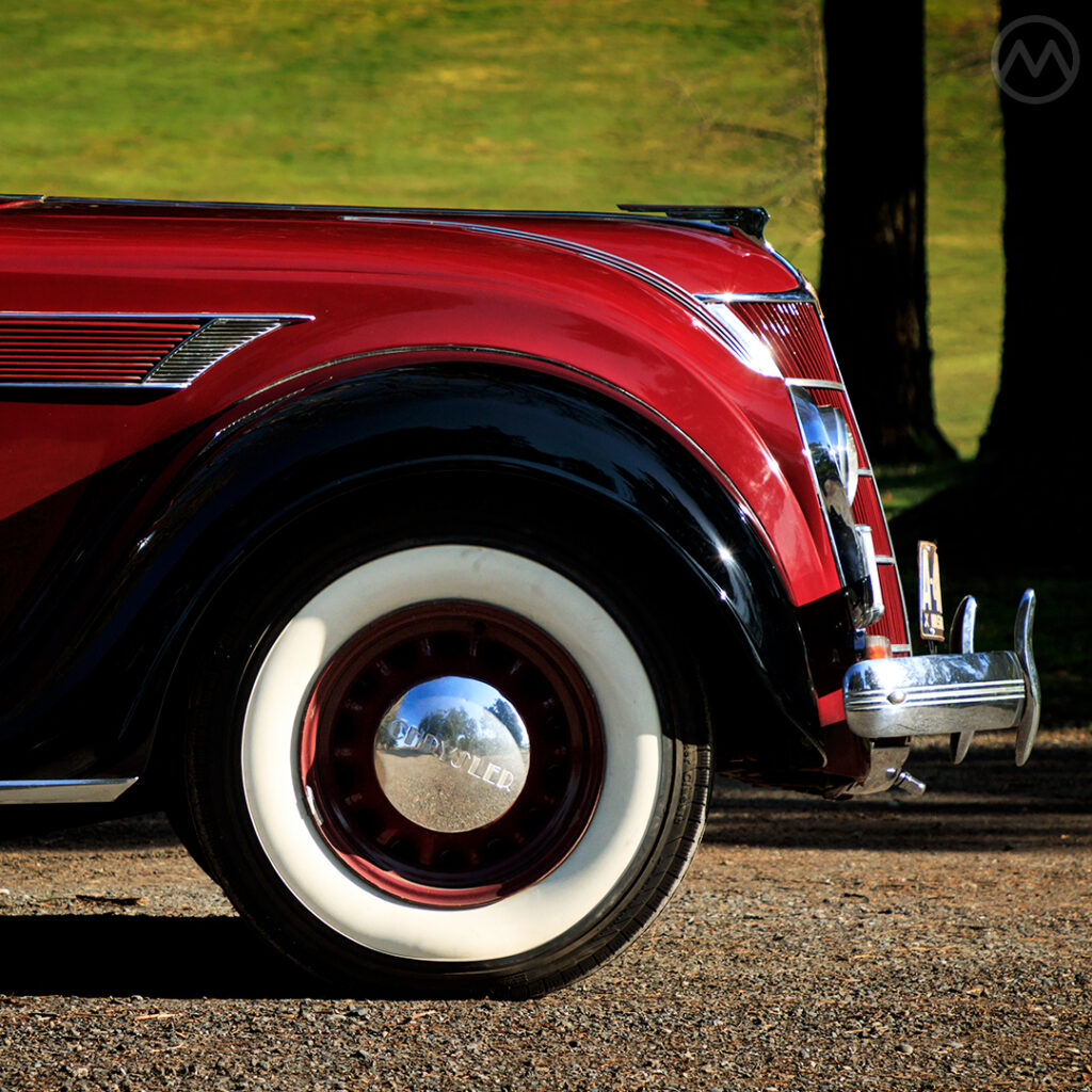 1935 Chrysler Airflow nose