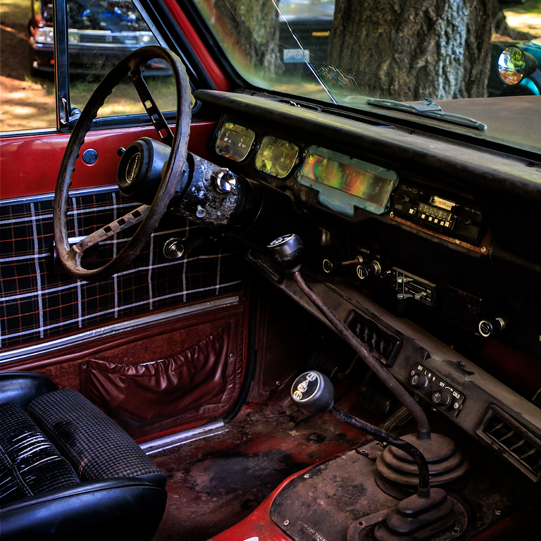 1980 International Scout II Terra Rallye interior